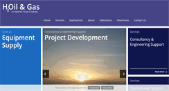 Desktop Screenshot of h2oilandgas.com